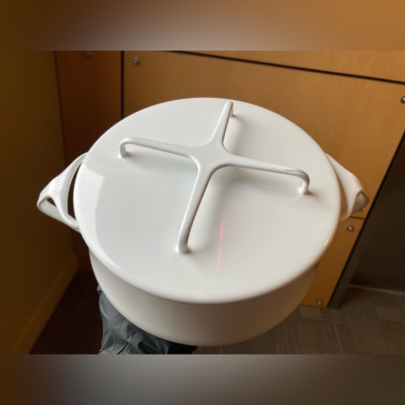 Dansk Kitchen Dansk Kobenstyle Vintage White Casserole Dish Dutch